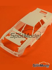 Beemax Model Kits: Spare part 1/24 scale - Toyota TA64 Celica: Body - plastic parts - for Beemax Model Kits references B24004, Aoshima 084564, B24011 and Aoshima 103142