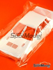 Beemax Model Kits: Spare part 1/24 scale - Nissan 240RS BS110 Group B: Body - plastic parts - for Beemax Model Kits references B24008, Aoshima 085790, B24014 and Aoshima 104330