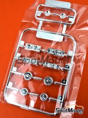 Beemax Model Kits: Spare part 1/24 scale - Nissan 240RS BS110 Group B: Sprues E and H - plastic parts - for Beemax Model Kits references B24014 and Aoshima 104330