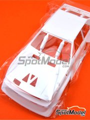 Beemax Model Kits: Spare part 1/24 scale - Audi Quattro Sport S1 Group B: Body - plastic parts - for Beemax Model Kits references B24017 and 103982 image