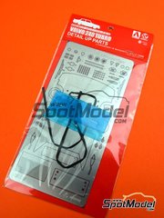 Beemax Model Kits: Detail up set 1/24 scale - Volvo 240 Turbo - photo-etched parts, seatbelt fabric and turned metal parts - for Beemax Model Kits references B24012 and 98257, or Nunu references PN24013 and NU24013 image