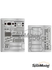 Beemax Model Kits: Detail up set 1/24 scale - Mazda RX-7 253i 1981 - photo-etched parts, seatbelt fabric and turned metal parts - for Beemax Model Kits reference BX24040 image