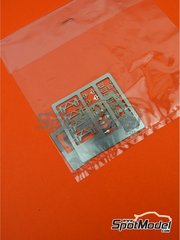 Belkits: Spare part 1/24 scale - Skoda Fabia S2000 Evo: Photoetched parts - photo-etched parts - for Belkits reference BEL-004