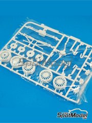 Belkits: Spare part 1/24 scale - Ford Fiesta RS WRC: Sprue J - plastic parts - for Belkits reference BEL-003
