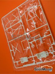 Belkits: Spare part 1/24 scale - Volkswagen Polo R WRC: Sprue G - plastic parts - for Belkits reference BEL-005