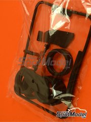 Belkits: Spare part 1/24 scale - Volkswagen Polo R WRC: Sprue I - rubber parts - for Belkits reference BEL-005