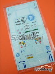 Belkits: Spare part 1/24 scale - Ford Escort RS1600 Mk I: Decals - water slide decals - for Belkits references BEL006 and BEL-006 image