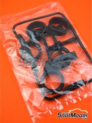 Belkits: Spare part 1/24 scale - Volkswagen Polo R WRC: Tyres - rubber parts - for Belkits references BEL010 and BEL-010