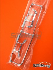 Belkits: Pieza de reemplazo escala 1/24 - Ford Fiesta RS WRC: Piezas D - piezas de plstico - para las referencias de Belkits BEL012, BEL-012, BEL013 y BEL-013