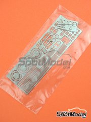 Belkits: Spare part 1/24 scale - MG Metro 6R4 Group B: Photoeched parts - metal parts and photo-etched parts - for Belkits references BEL015, BEL-015, BEL016 and BEL-016