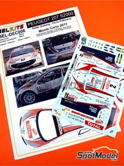 Belkits BEL001: Car scale model kit 1/24 scale - Peugeot 207 S2000