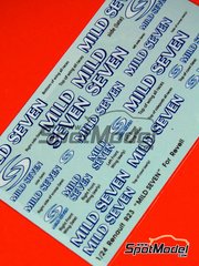 Crazy Modeler: Decals 1/24 scale - Renault R23 Renault F1 Team sponsored by Mild Seven - World Championship 2003 - for Revell kit