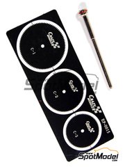 Crazy Modeler: Hobby tool - Circular saw scriber set - photo-etch - 3 units