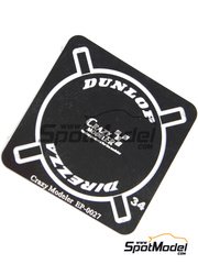 Crazy Modeler: Photo-etched parts 1/24 scale - Dunlop logo - photo-etch - 1 units