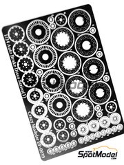 Crazy Modeler: Photo-etched parts 1/24 scale - Brake disc - for modern cars