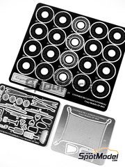 Crazy Modeler: Photo-etched parts 1/24 scale - Porsche Cayman S