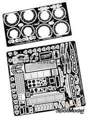 Crazy Modeler: Photo-etched parts 1/24 scale - Subaru Impreza WRC 2005