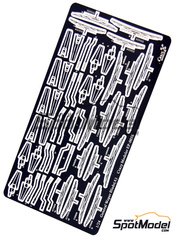 Crazy Modeler: Photo-etched parts 1/24 scale - Wiper blade - 18 units