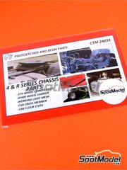 Czech Truck Model: Set de mejora y detallado escala 1/24 - Scania R series y 4 series - para las referencias de Italeri 3812, 3838, 3850, 3879, 3897, 3903, 3906, 3930, 726, 736, 0736 y 753