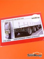 Italeri 3945: Truck scale model kit 1/24 scale - Volvo F16 Globetrotter  Canvas with elevator (ref. 3945)