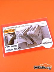 Czech Truck Model: Set de mejora y detallado escala 1/24 - Calzos para camiones - fotograbados y manual de instrucciones