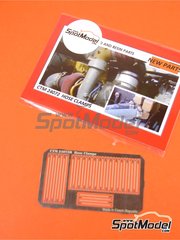 Czech Truck Model: Clamps 1/24 scale - Hose clamps - photo-etched parts