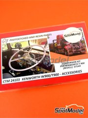 Czech Truck Model: Detail up set 1/25 scale - Kenworth T900 - for Revell references REV07549 and 80-7549 image