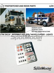 Camion Semi-Remorque Américain Peterbilt 352H Montfort Of Colorado 1/43  ALTAYA PRESSE