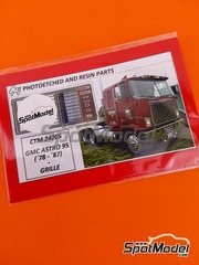 Czech Truck Model: Detail up set 1/25 scale - GMC Astro 95 1978-1987 - photo-etched parts