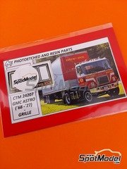 Czech Truck Model: Detail up set 1/25 scale - GMC Astro 95 1968-1977 - photo-etched parts