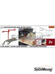 Czech Truck Model: Detail 1/24 scale - Lever load binder - extended package - 3D printed parts and other materials - 3 units image