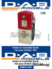 D.A.B. Models: Scale model kit 1/24 scale - Fuel pump Firebird 1960 - 3D printed parts, water slide decals and other materials - 1 units