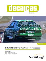 Decalcas DCL-DEC074: Marking / livery 1/24 scale - BMW M3