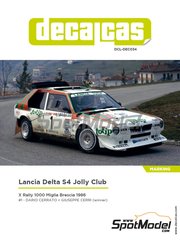 thumbnail image 2 of Pair 200mm MSA Spec Rally & Race Car Door Numbers Decals – Italy Flag Colours, Red Green White 2 of 4