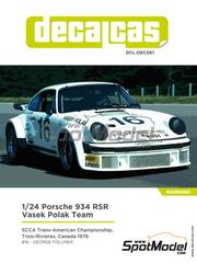 #8 Joest Porsche 962 956 1/43rd Scale Slot Car Waterslide Decals 