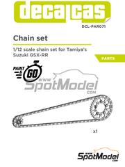 Tamiya 14139-SPRUE-D: Spare part 1/12 scale - Suzuki GSX-RR