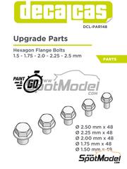 Model Factory Hiro P1193: Detail - Hexagonal Head Bolt with