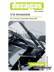Decalcas: Vacuformado escala 1/12 - Kawasaki Ninja H2R - piezas vacuformadas - para la referencia de Tamiya TAM14131