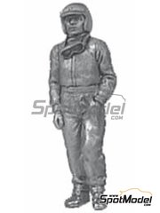 Denizen: Figure 1/43 scale - Standing casual pose, goggles, peak