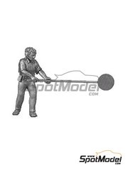 Denizen: Figure 1/43 scale - Crewman with Brakes On sign