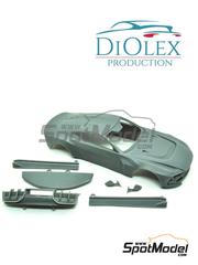 DiOlex Production: Car scale model kit 1/24 scale - Aston Martin Valour 2024 - 3D printed parts and vacuum formed parts