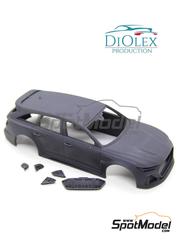 DiOlex Production: Car scale model kit 1/24 scale - Audi RS6 Avant 2025 - 3D printed parts and vacuum formed parts