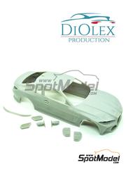 DiOlex Production: Car scale model kit 1/24 scale - BMW M4 G82 Coupe - 3D printed parts and vacuum formed parts