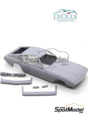 DiOlex Production: Car scale model kit 1/24 scale - BMW 2800 GTS 1969 - 3D printed parts and vacuum formed parts