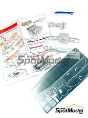EJan: Detail up set 1/20 scale - Lotus Ford Type 79 - photo-etched parts, metal pieces and details - for Tamiya references TAM20060 and TAM20061