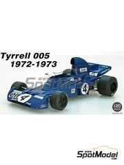 EBBRO 1/20 Tyrrell 003 Monaco GP 1971 Plastic Model 20007 With Tracking Number for sale online 