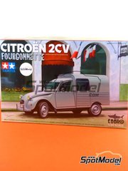 Ebbro: Car scale model kit 1/24 scale - Citron 2CV - plastic model kit