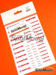 El Torito: Logotypes - Mapfre - water slide decals