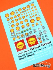 El Torito: Logotipos escala 1/24 - Shell - calcas de agua fabricadas con tecnologa digital
