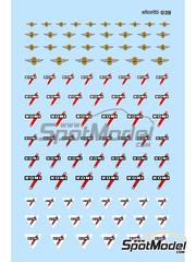 El Torito: Logotypes 1/24 scale - Koni - water slide decals manufactured with digital technology